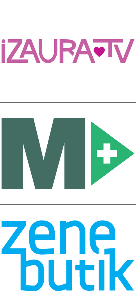 Izaura TV - Mozi+ - Zenebutik logo
