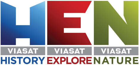 Viasat documentary channels vertical logo